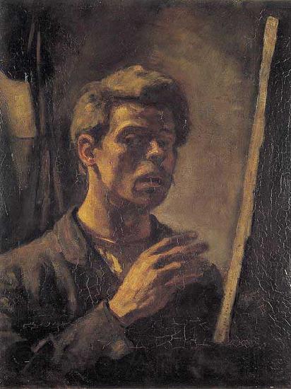 Theo van Doesburg Self-portrait Germany oil painting art